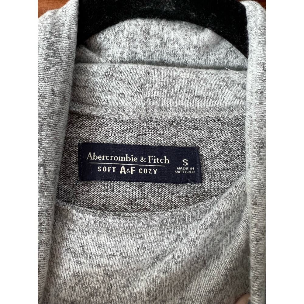Abercrombie & Fitch Women's Turtleneck Soft Cozy Sweater Long Sleeve Gray Size S - Picture 9 of 10